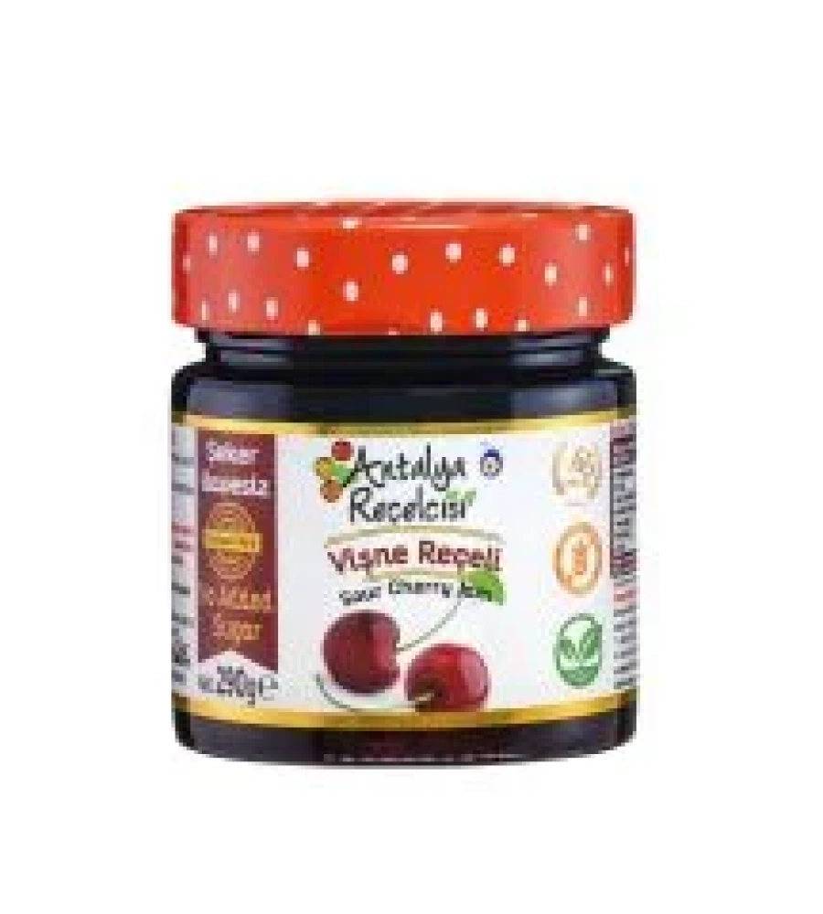 ŞEKER İLAVESİZ - VİŞNE REÇELİ 290GR